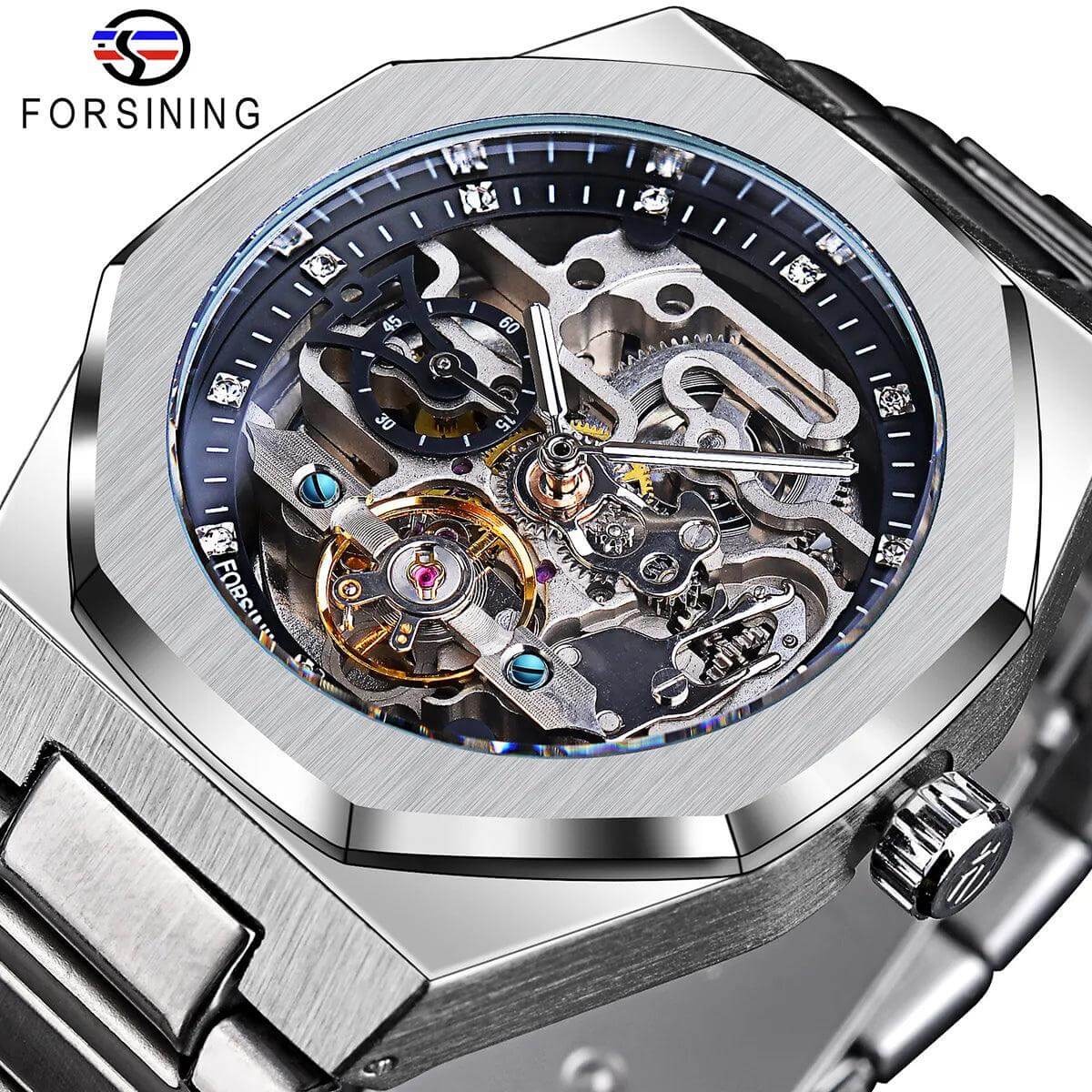 FORSINING Mechanical Wristwatch - Model GMT1211-6