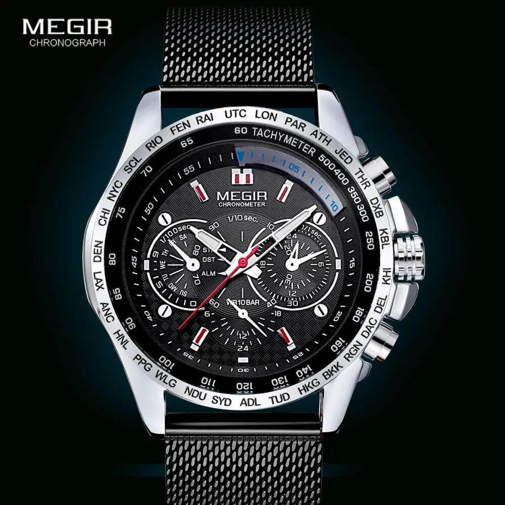 MEGIR MS1010G-1 Quartz Wristwatch