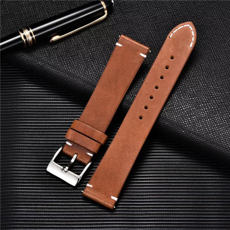 Luffyte Quick Release Leather Watchband