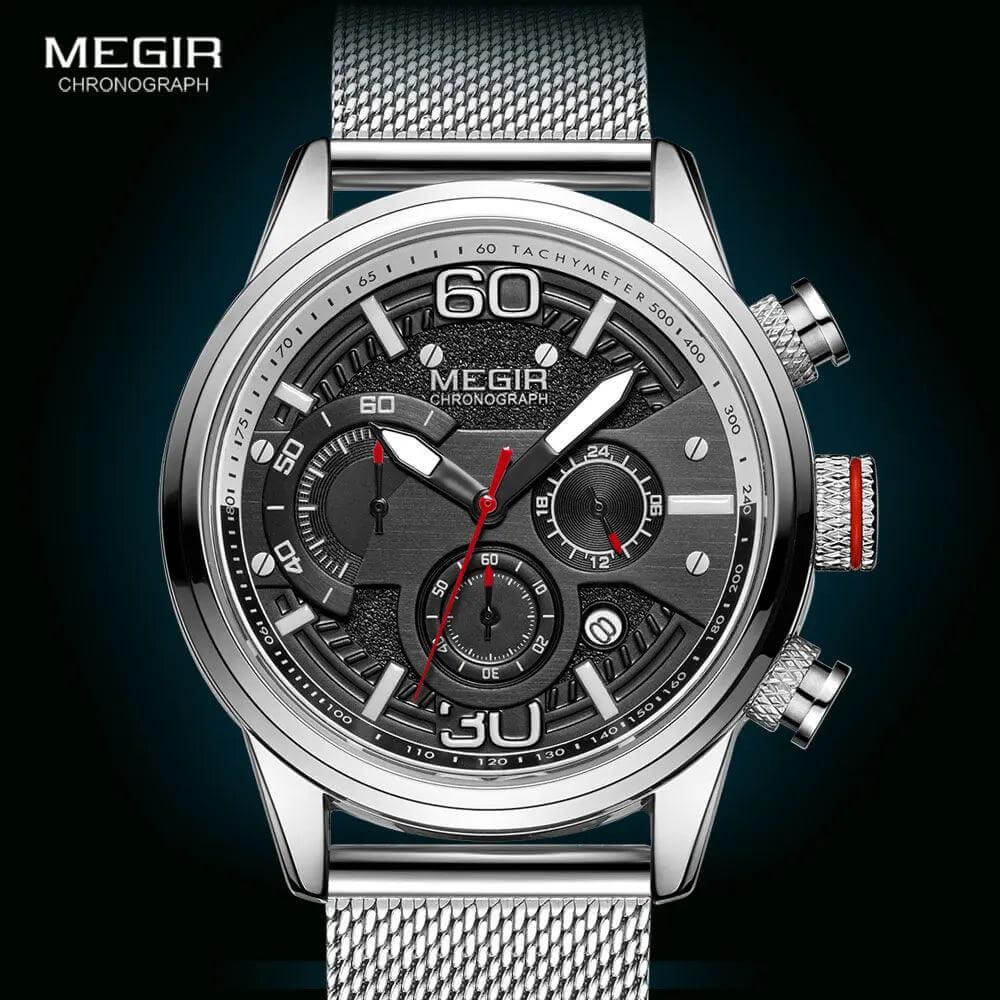 MEGIR Quartz Wristwatch - Model MS2110G-1