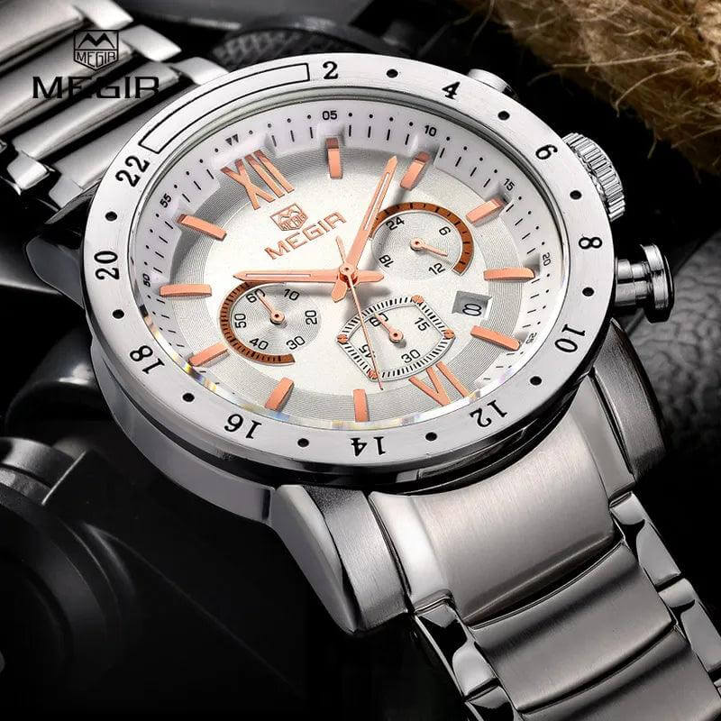 MEGIR Quartz Wristwatch - Model 3008G