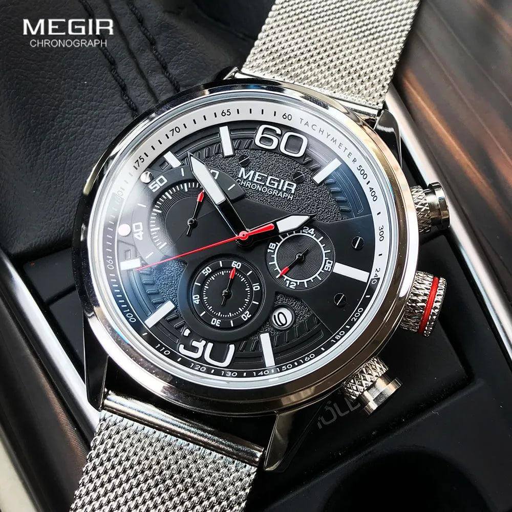 MEGIR Quartz Wristwatch - Model MS2110G-1