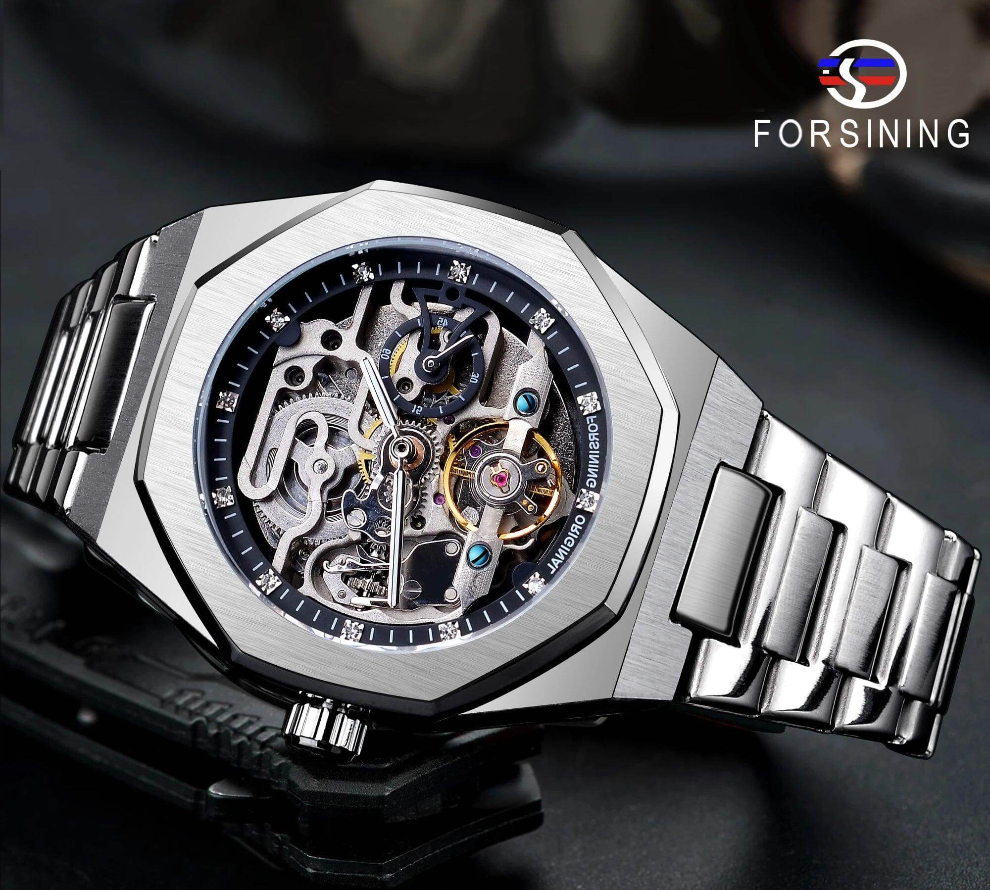 FORSINING Mechanical Wristwatch - Model GMT1211-6