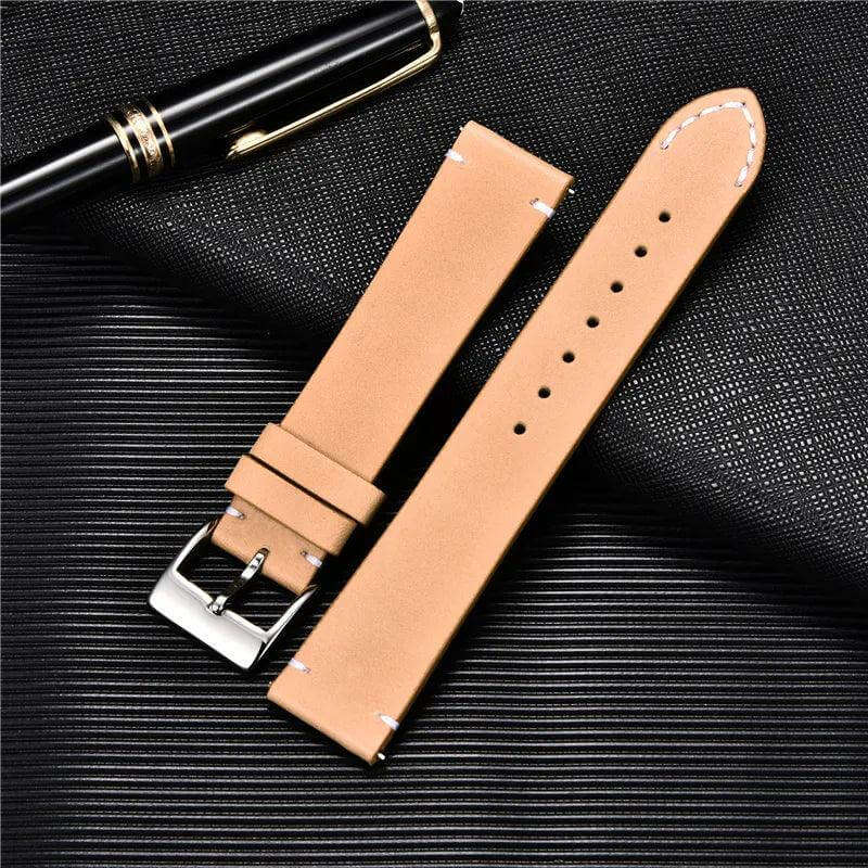 Luffyte Quick Release Leather Watchband