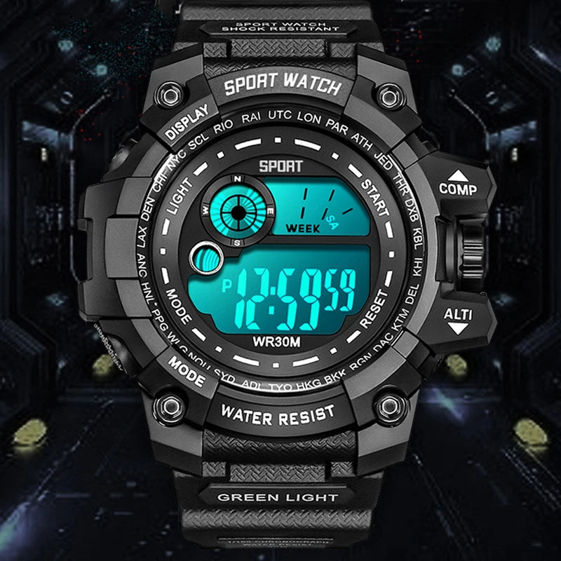 Digital Wristwatch - Model HQ8054