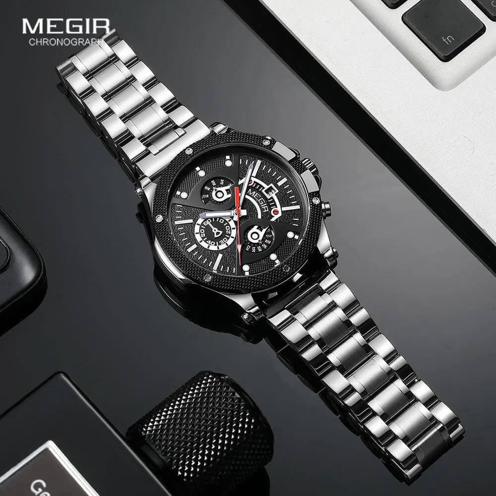 MEGIR Sport Quartz Wristwatch - Model MS2216G-1