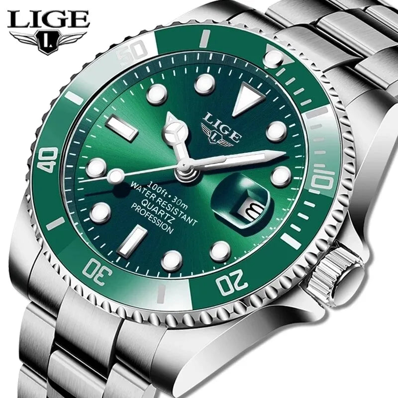 LIGE Quartz Wristwatch - Model LG10045