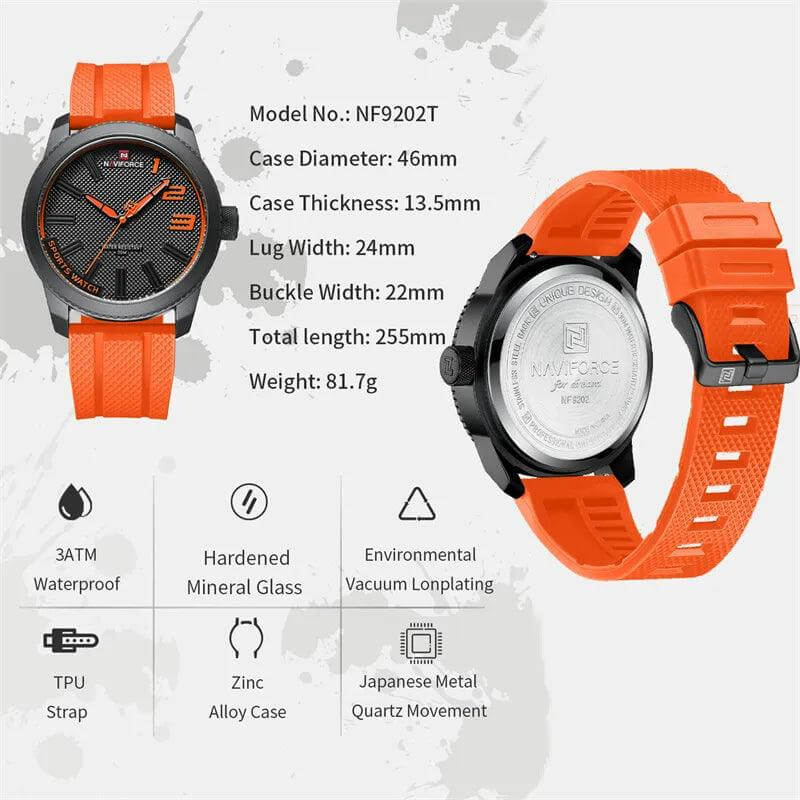 NAVIFORCE NF9202T Quartz Wristwatch