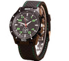 Silicone Chronograph Sport Wristwatch