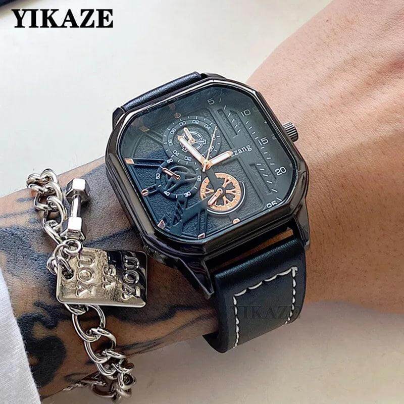 YIKAZE Men's Quartz Sport Watch