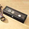 Embers Black Luxury Wood Watch Box