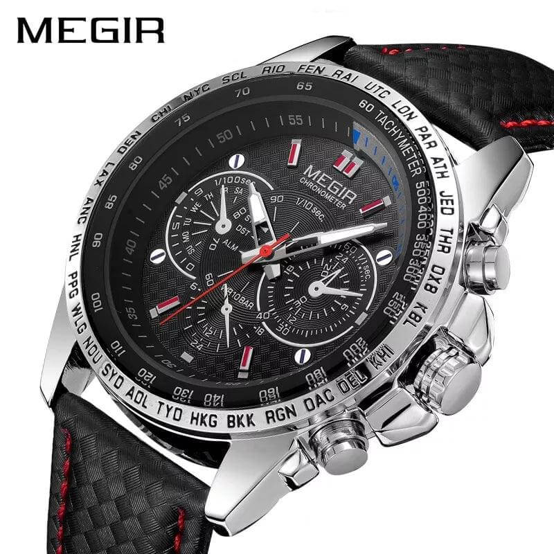 MEGIR 1010 Chronograph Wristwatch