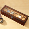 Embers Black Luxury Wood Watch Box