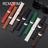 REMZEIM Leather Watchband - Model MRZ0174A