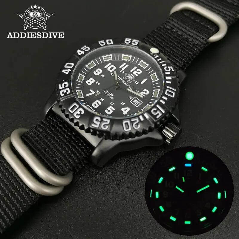 Addies Dive Quartz Wristwatch - Model 050