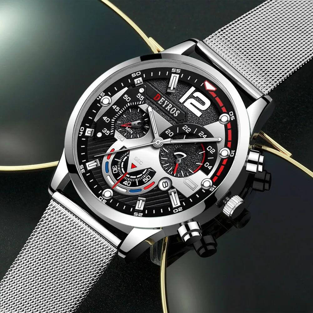 DEYROS ZH10017TYWD Quartz Wristwatch