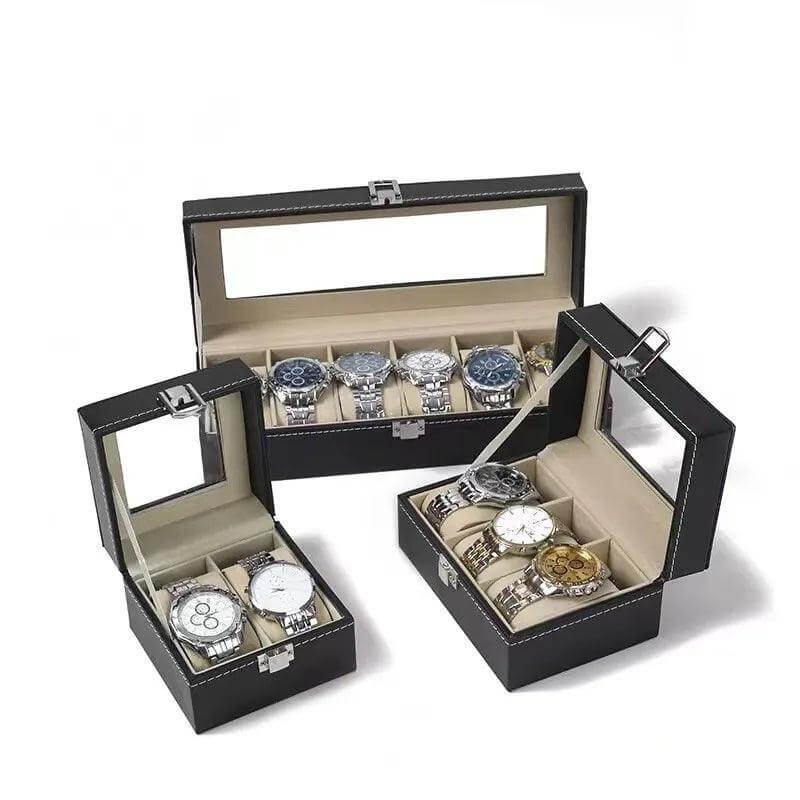 2/3/4/5/6/8/10/12Girds Watch Cases Storage Boxes