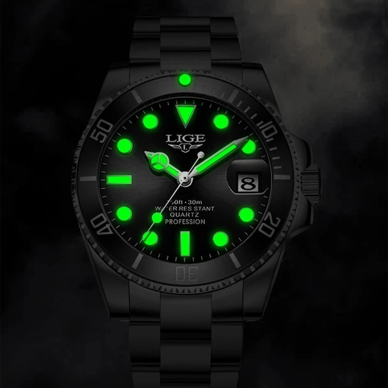 LIGE Quartz Wristwatch - Model 10045