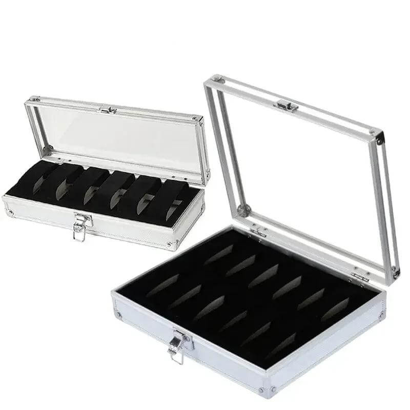 6/12 Slots Watch Storage Box Jewelry Organizer