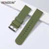 18/20/22/24mm Silicone Strap Quick Rlease Rubber Watch Strap