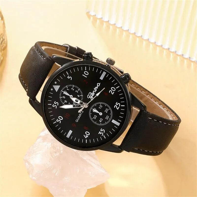 Fashion Wristwatch and 4 bracelets