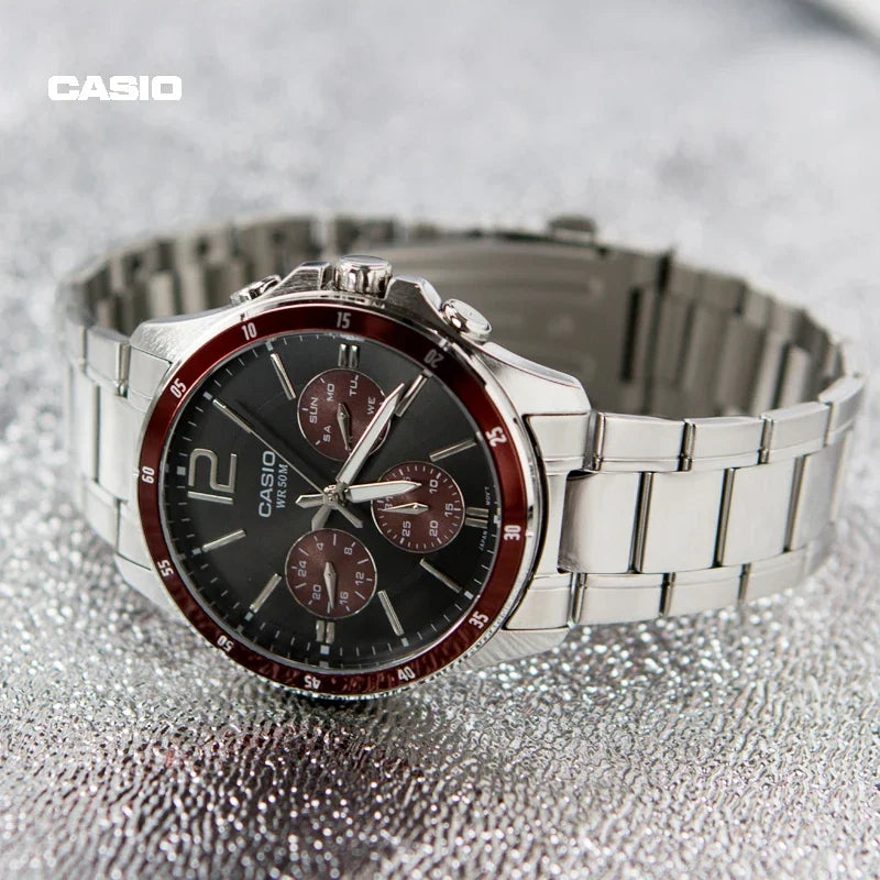 Casio Quartz Wristwatch - Model MTP-1374D