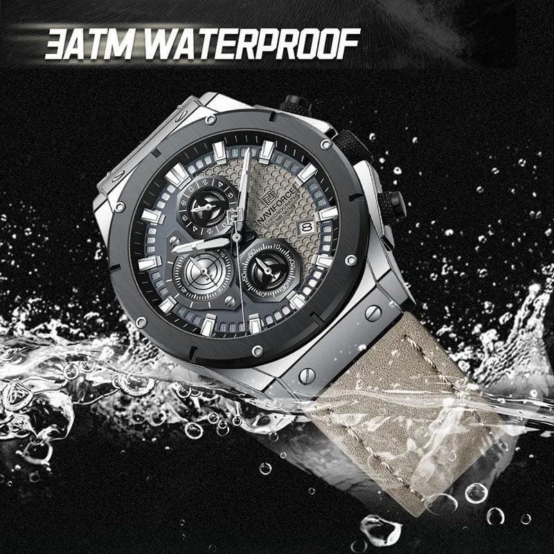 NAVIFORCE Quartz Wristwatch - Model NF8027L