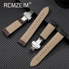 REMZEIM Leather Watchband - Model MRZ0174A