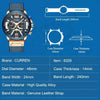 CURREN Quartz Wristwatch - Model 8329