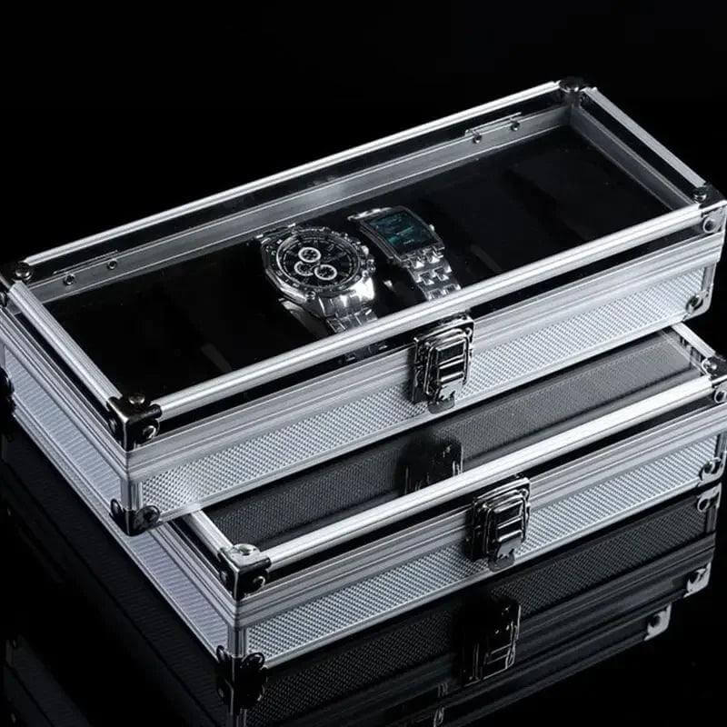 6/12 Slots Watch Storage Box Jewelry Organizer