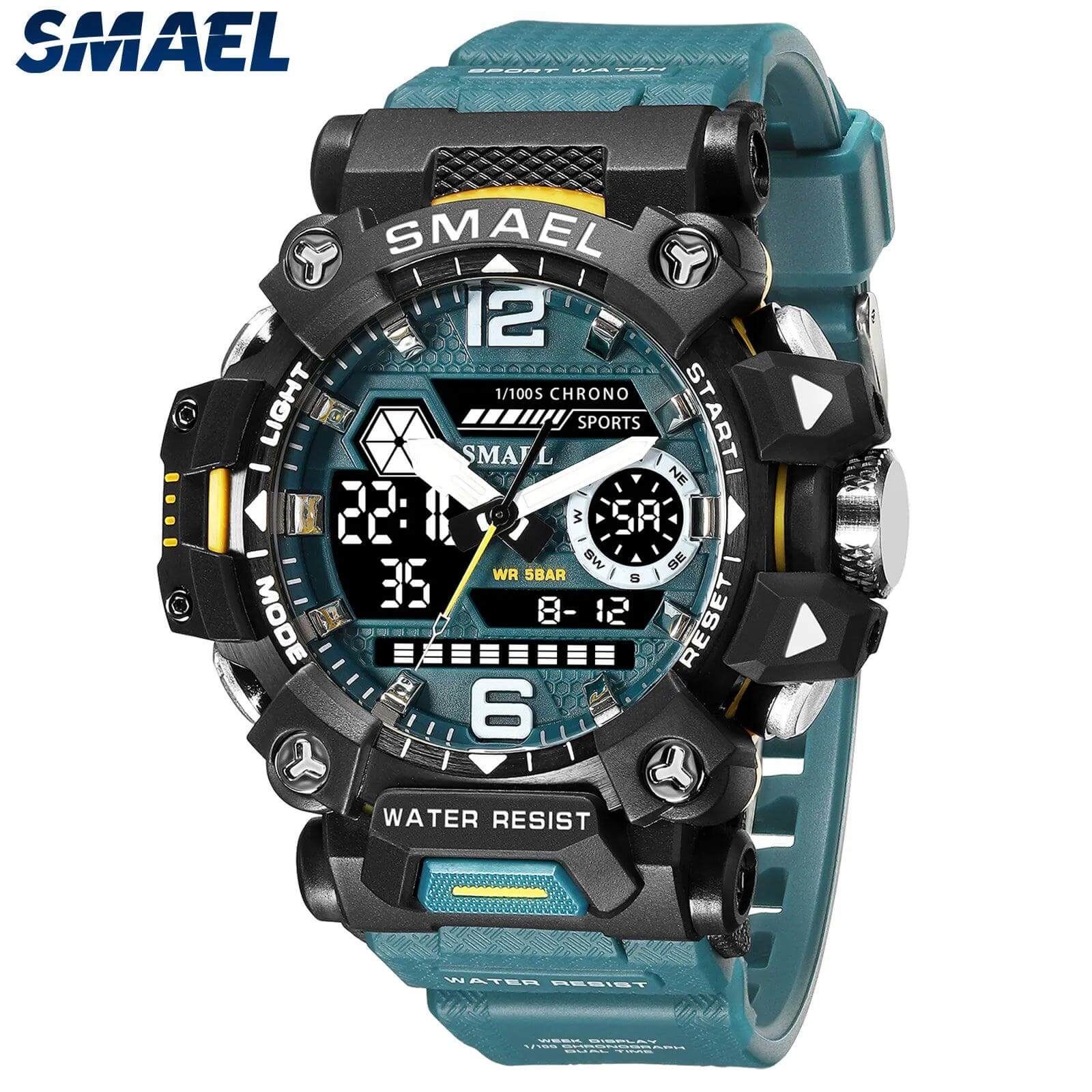 MAEL 8072 Dual Display Quartz Watch