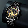 DEYROS Quartz Wristwatch - Model ZH10017RCXI