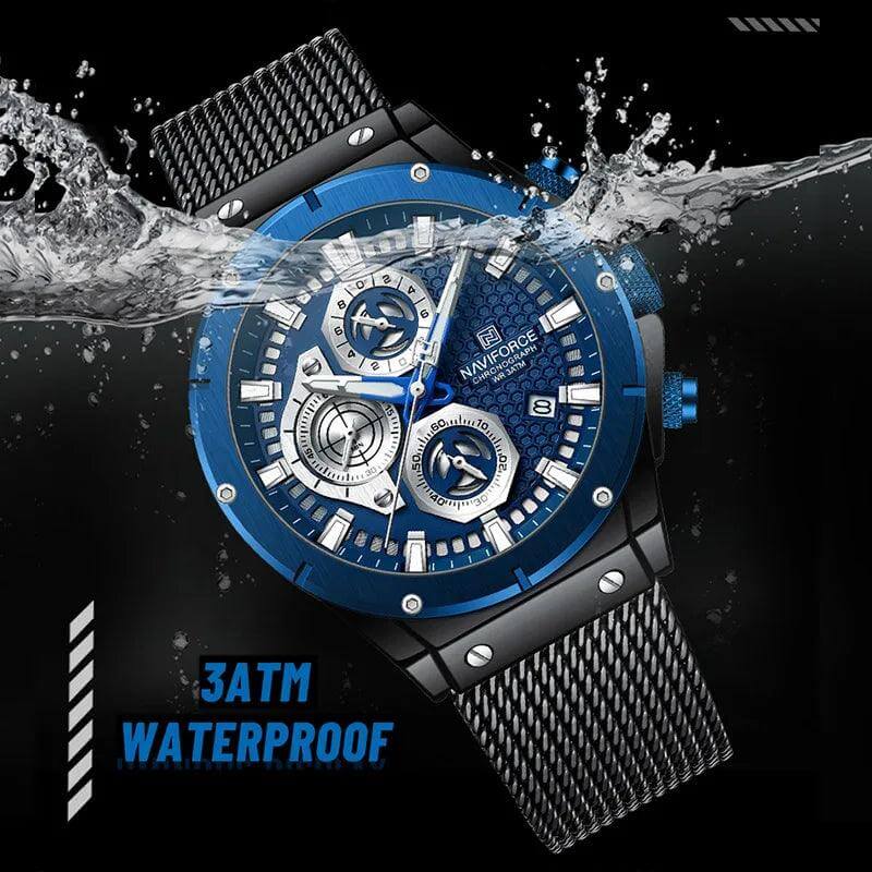 NAVIFORCE Sport Quartz Wristwatch - Model NF8027S