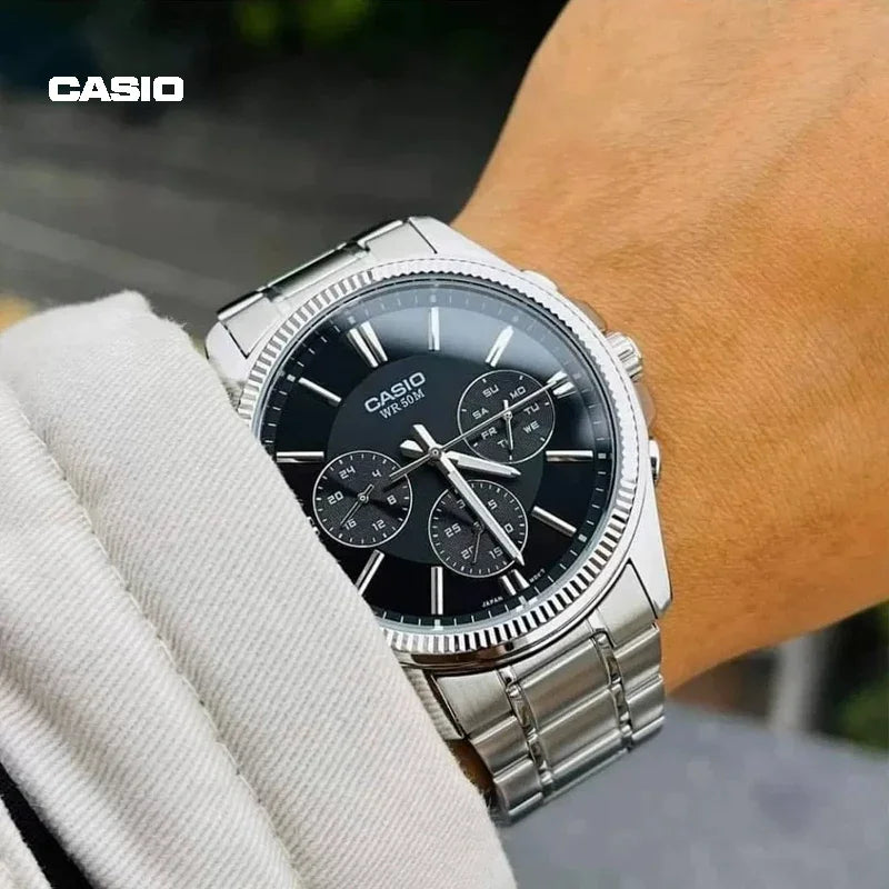 Casio Quartz Wristwatch - Model MTP-1374D