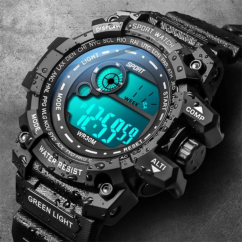 Digital Wristwatch - Model HQ8054