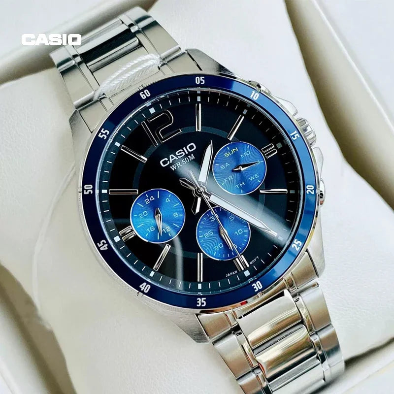 Casio Quartz Wristwatch - Model MTP-1374D