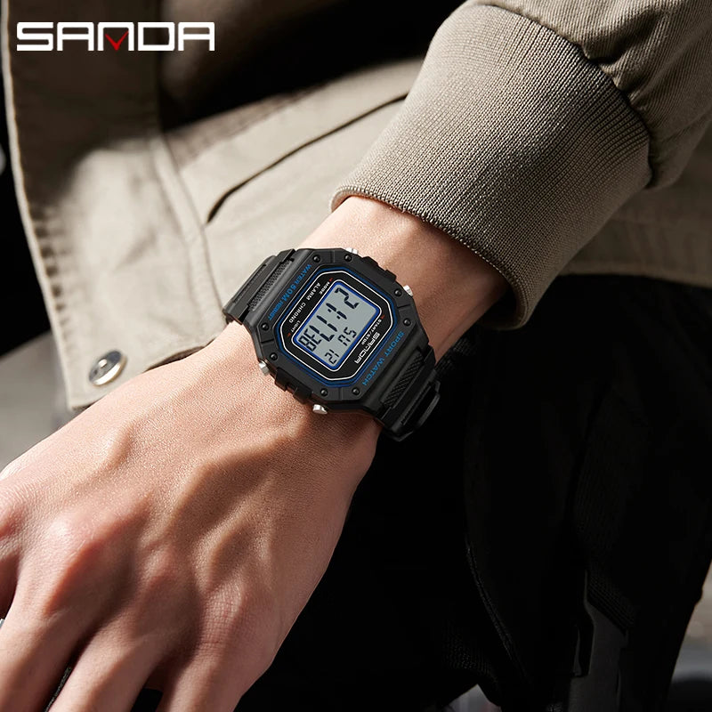 SANDA Digital Wristwatch - Model 2156