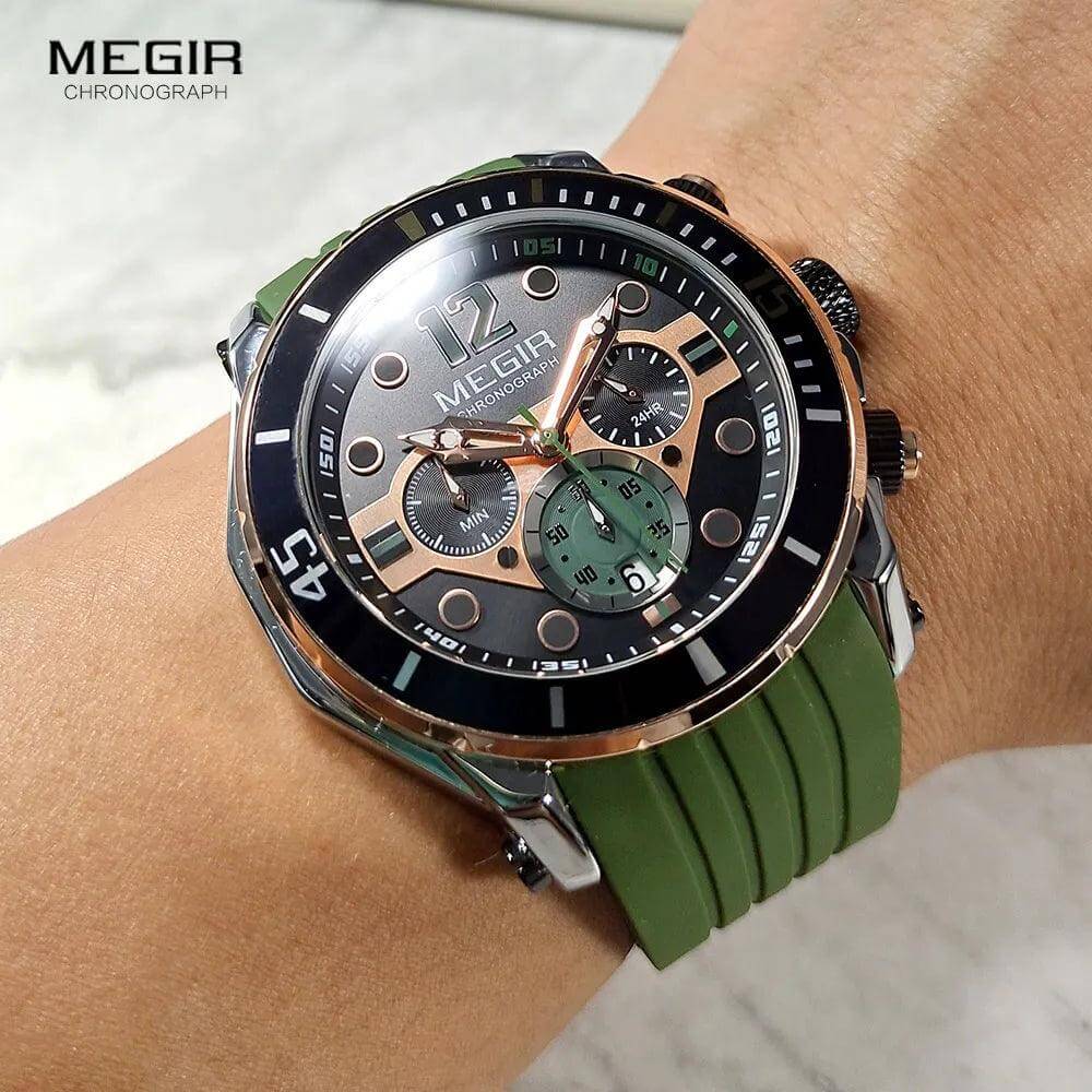 MEGIR Quartz Wristwatch - Model MN2206GS