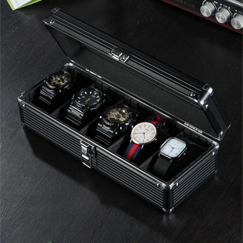 Box Watch Organizer Black