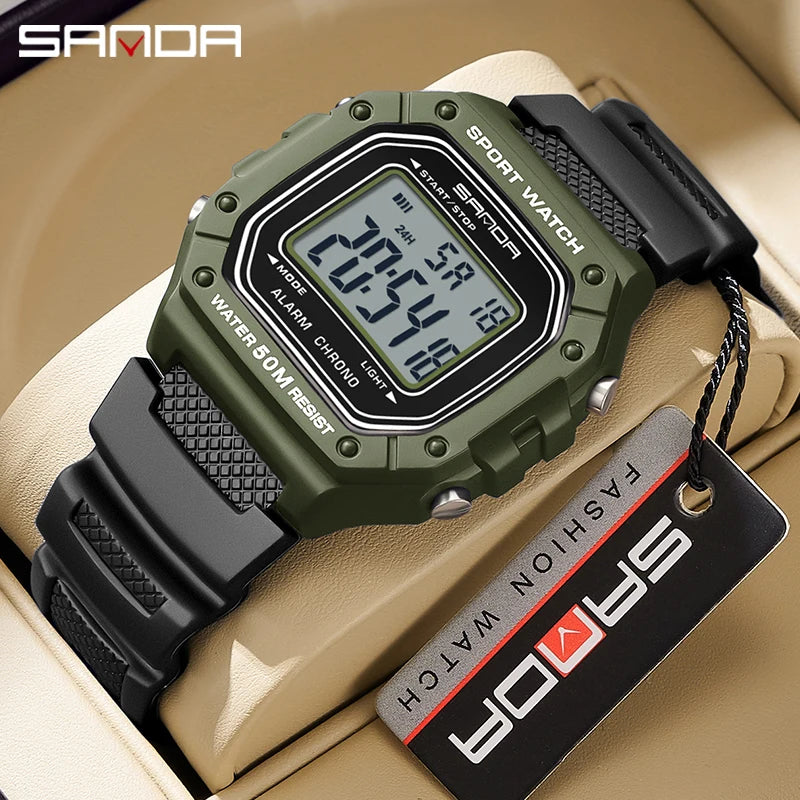 SANDA Digital Wristwatch - Model 2156