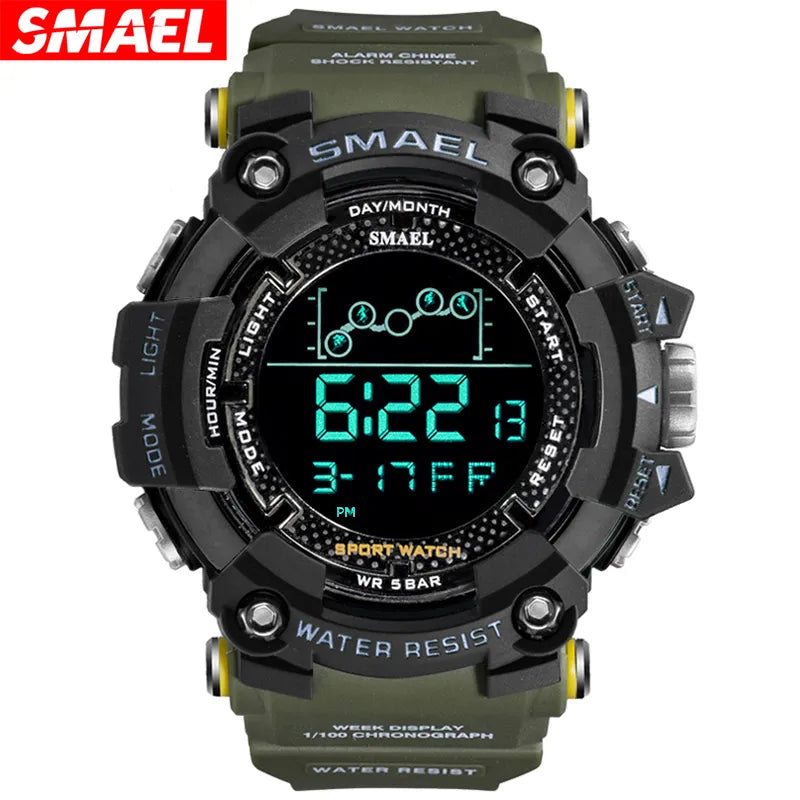 SMAEL Digital Wristwatch - Model SL-1802