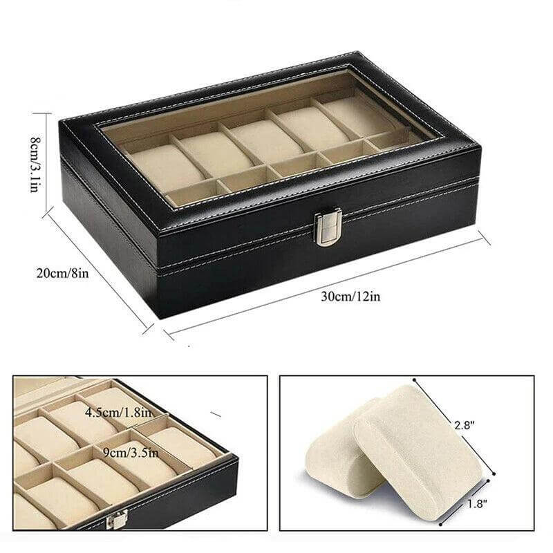 Watch Organizer Storage Boxes for Travel Watches