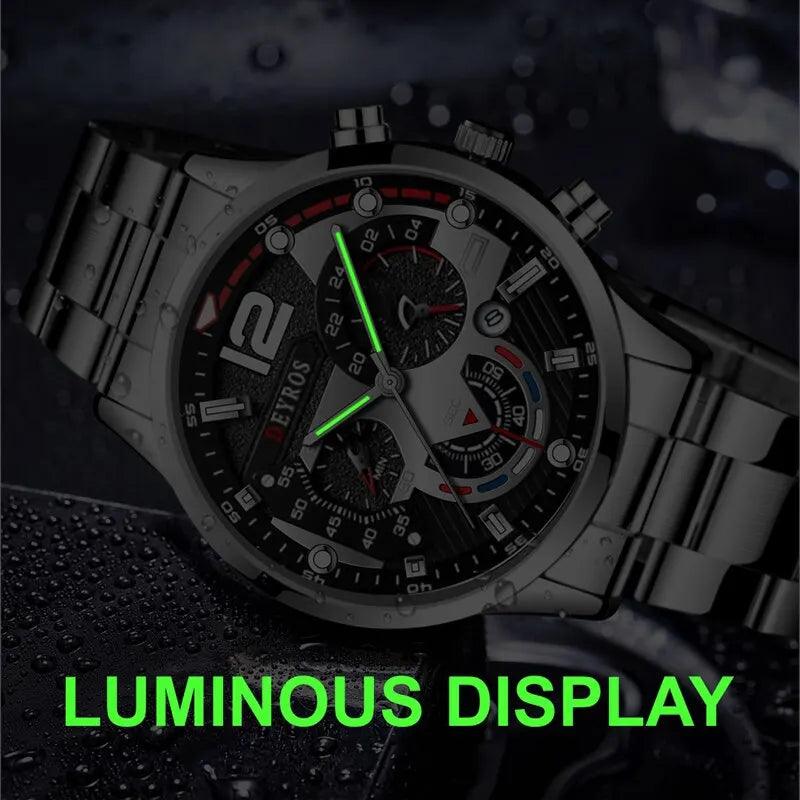 DEYROS Quartz Wristwatch - Model ZH10017RCXI