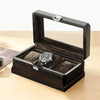 Embers Black Luxury Wood Watch Box