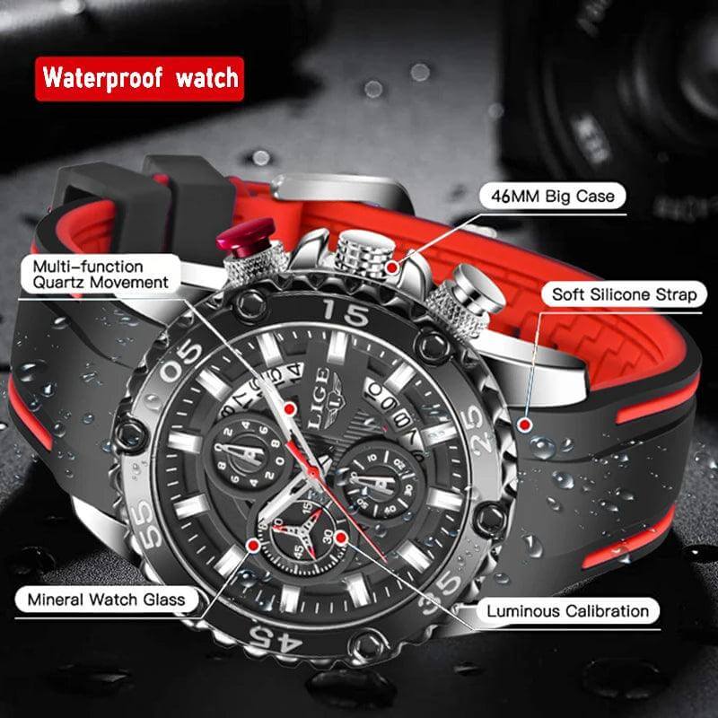 LIGE Quartz Wristwatch - Model LIGE2022