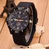 Silicone Chronograph Sport Wristwatch